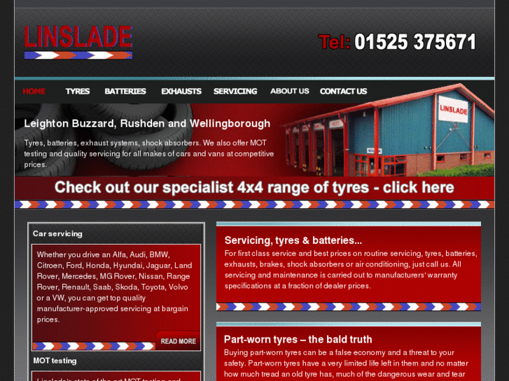 www.linsladetyres.com