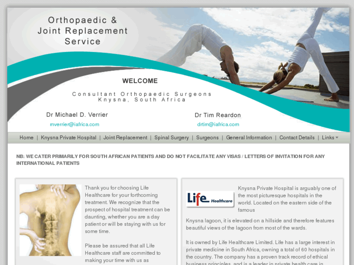 www.orthopaedicgardenroute.co.za