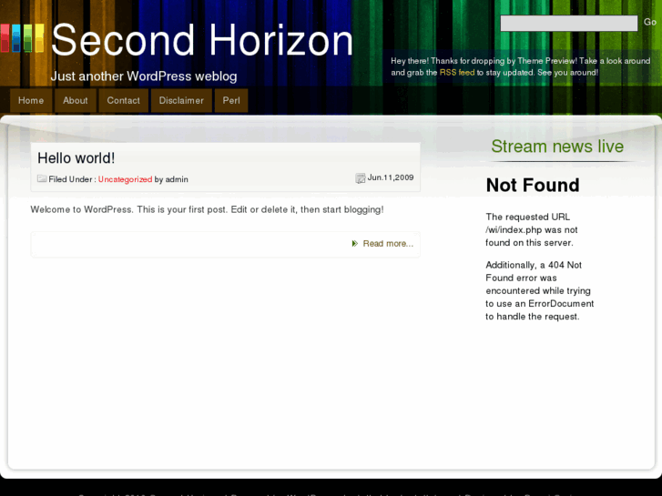 www.second-horizon.net