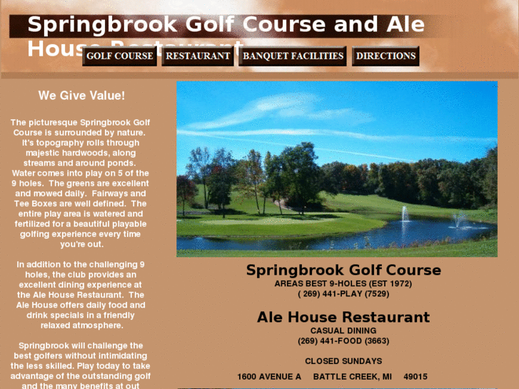 www.springbrookgolf.net