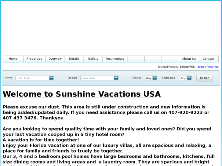 www.sunshinevacationsusa.com