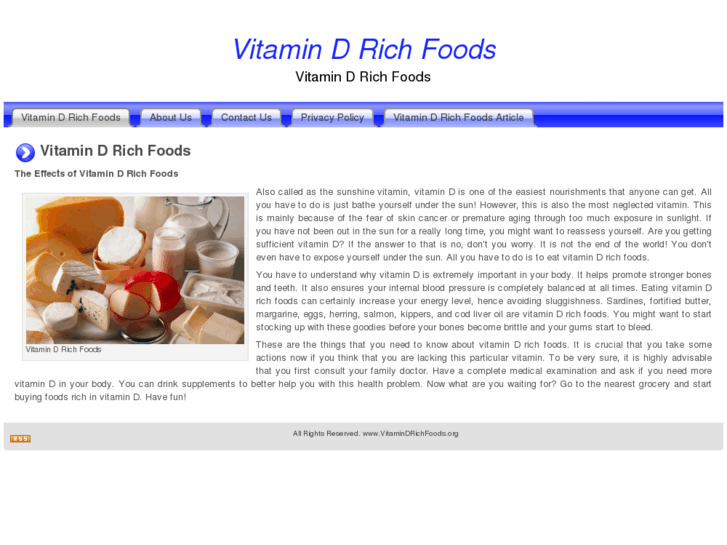 www.vitamindrichfoods.org