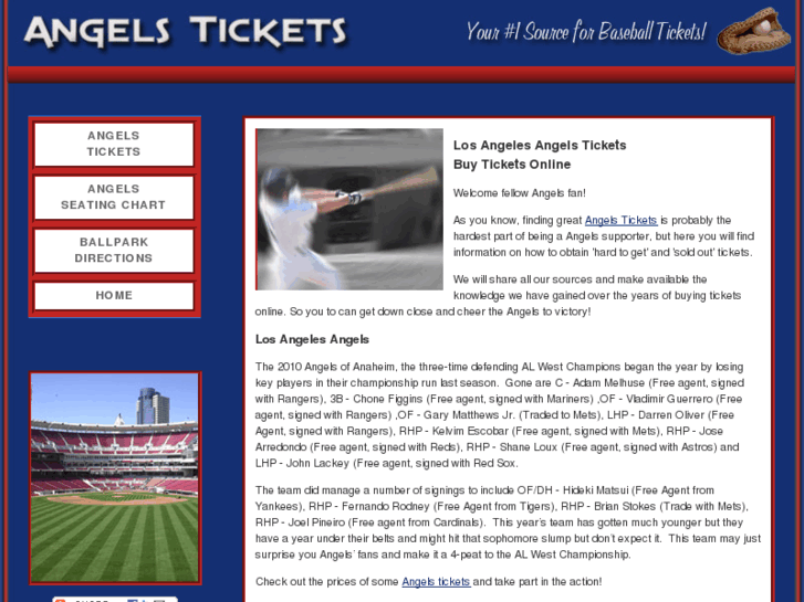 www.angels-tickets.net