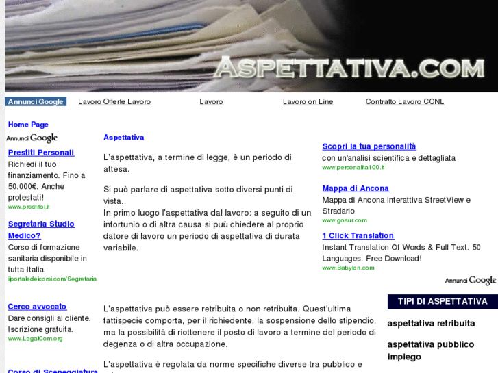 www.aspettativa.com