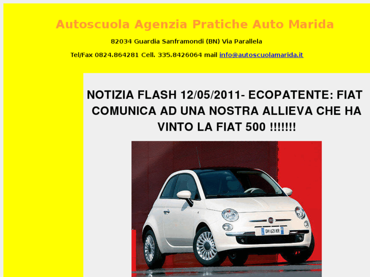 www.autoscuolamarida.it