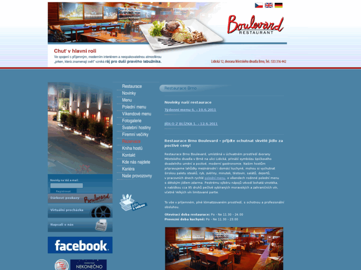 www.boulevardrestaurant.cz