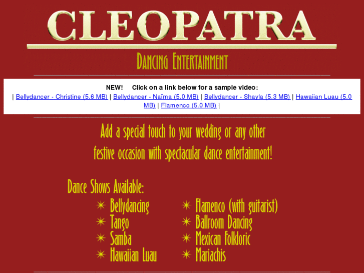 www.cleopatraproductions.com