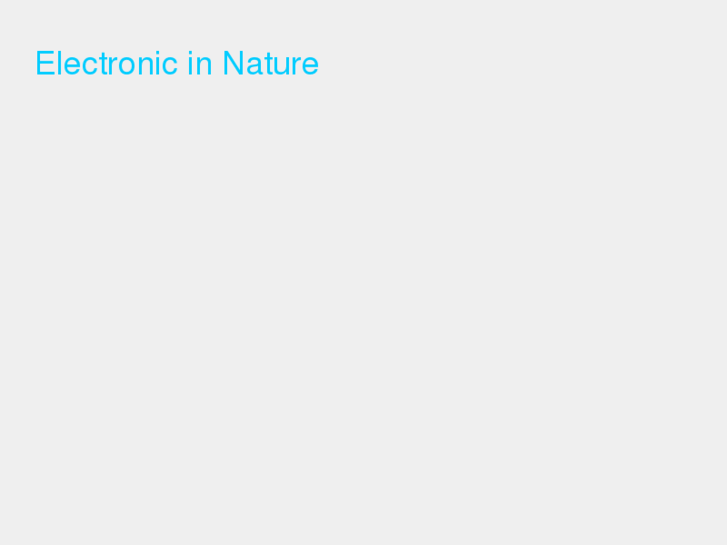 www.electronicinnature.com