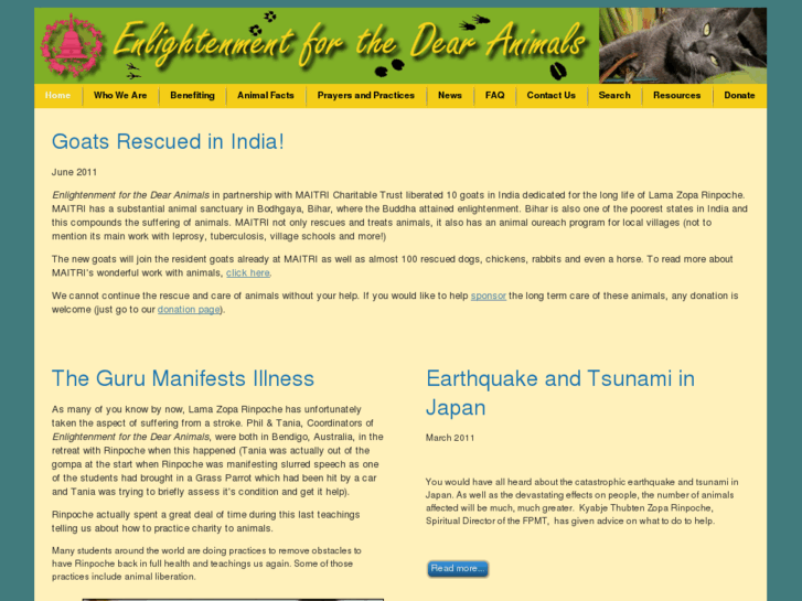 www.enlightenmentforanimals.org