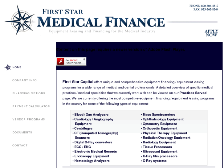 www.firststarmedicalfinance.com