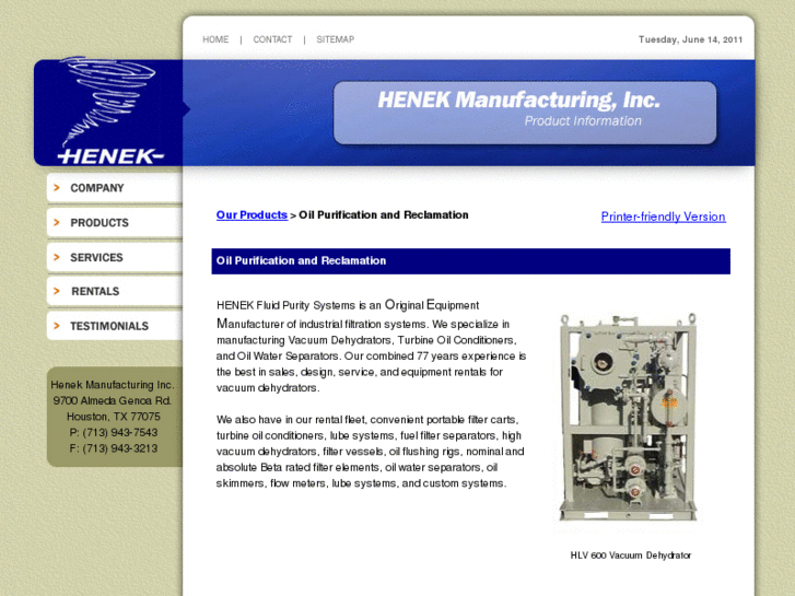 www.henekmanufacturing.com