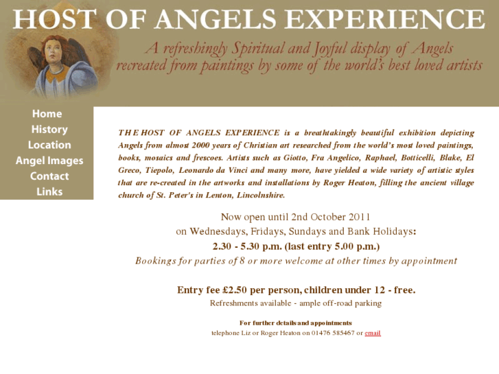 www.hostofangels.org.uk