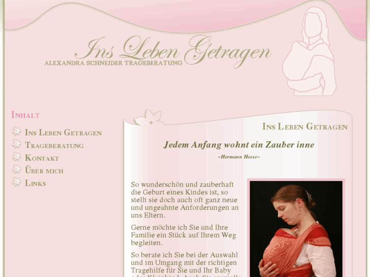 www.ins-leben-getragen.de