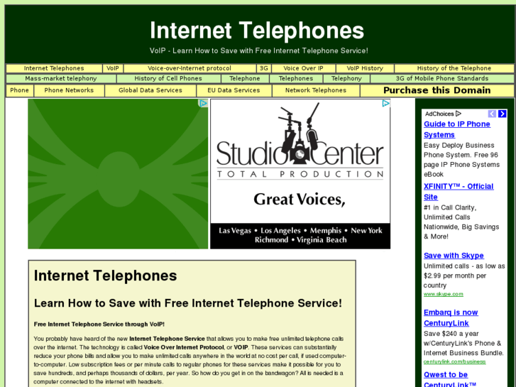 www.internet-telephones.com