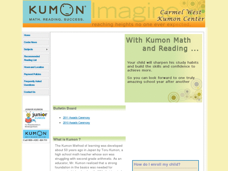 www.kumoncharlotte-carmelwest.com