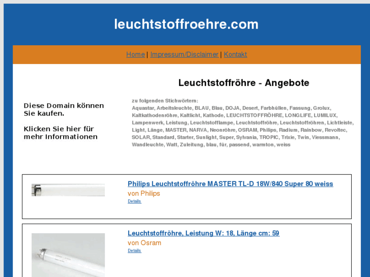 www.leuchtstoffroehre.com