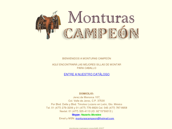 www.monturascampeon.com