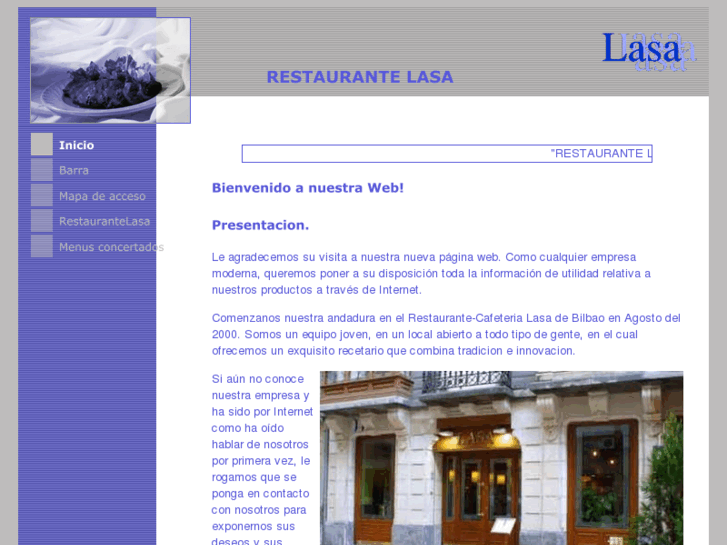 www.restaurantelasa.net