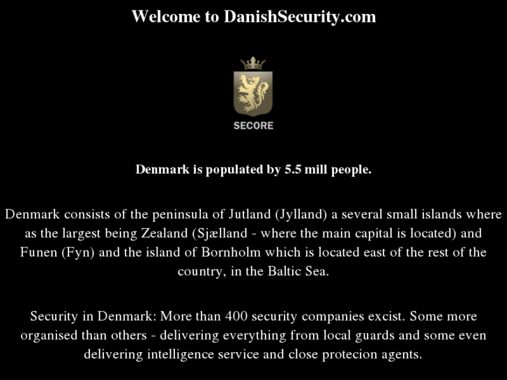 www.securitydenmark.com