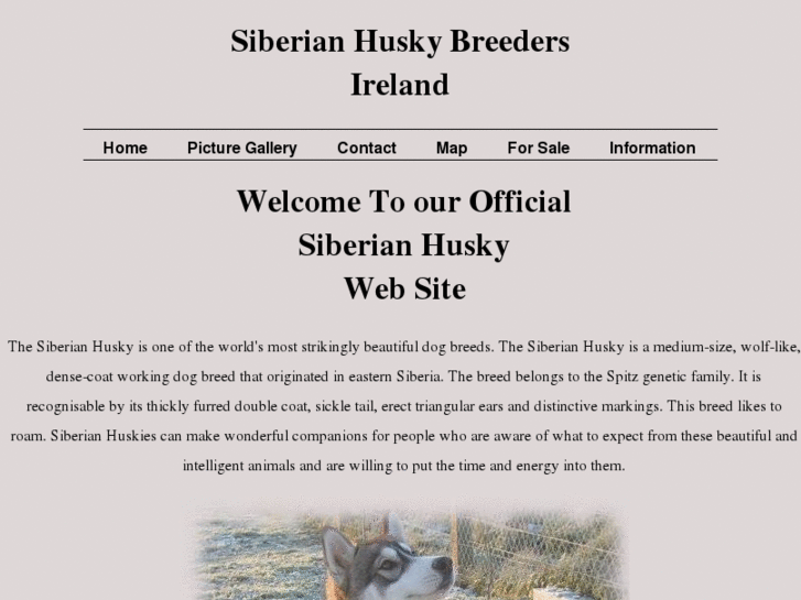 www.siberianhuskybreedersireland.com