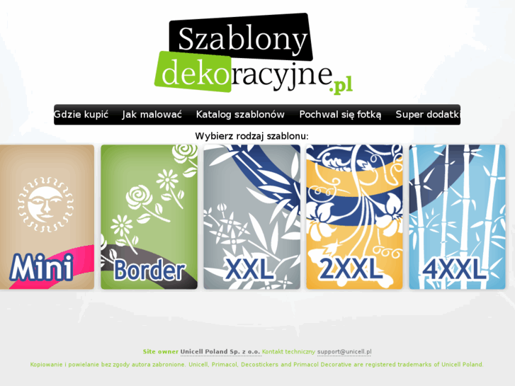 www.szablonydekoracyjne.pl