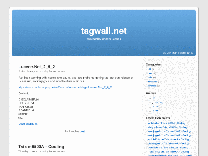 www.tagwall.net