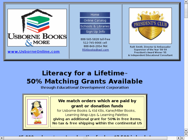 www.usbornegrantmatching.com