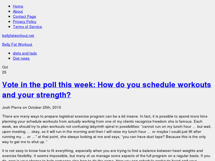 www.bellyfatworkout.net