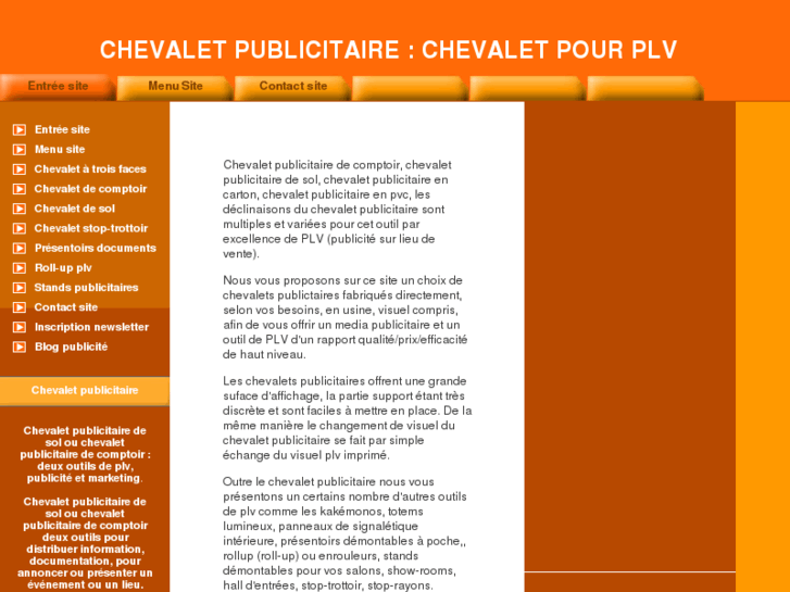 www.chevalet-publicitaire.com