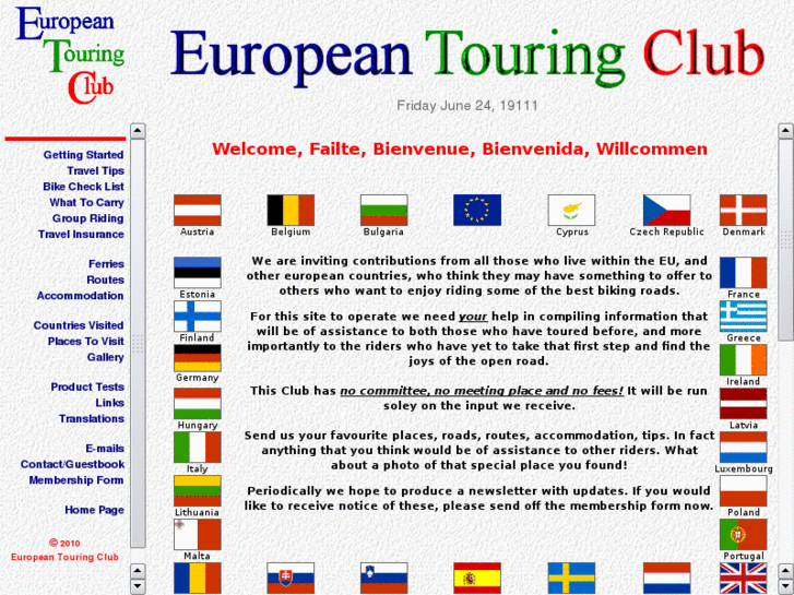 www.europeantouringclub.com