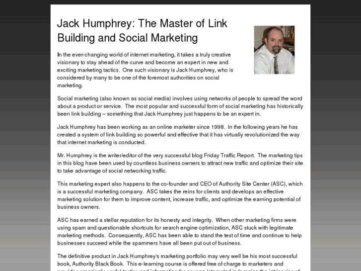 www.jack-humphrey.com