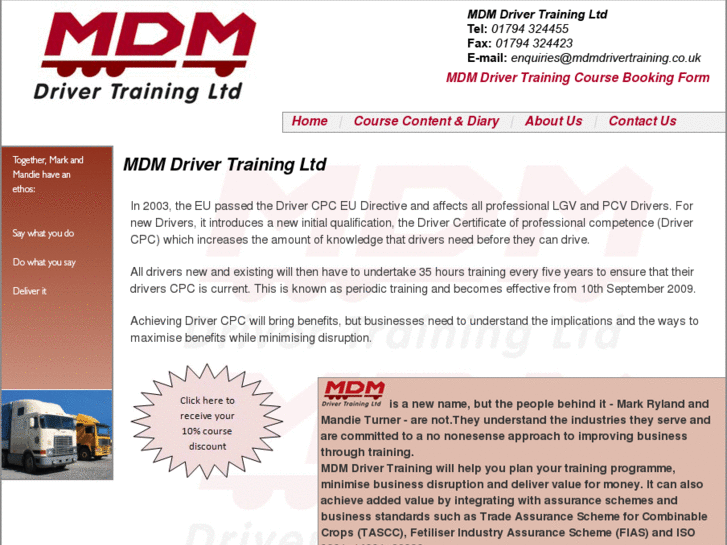 www.mdmdrivertraining.co.uk