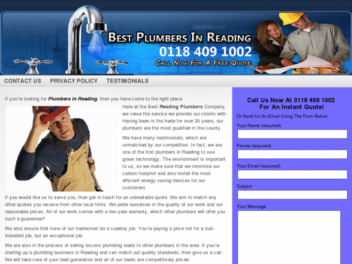 www.plumbersinreading.com