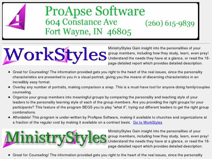 www.proapsesoftware.com