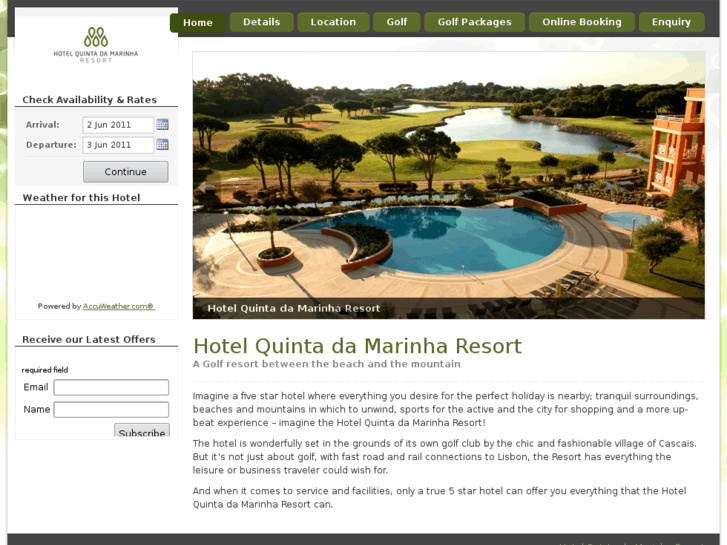 www.quintadamarinha-hotel.com