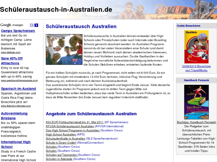 www.schueleraustausch-in-australien.de