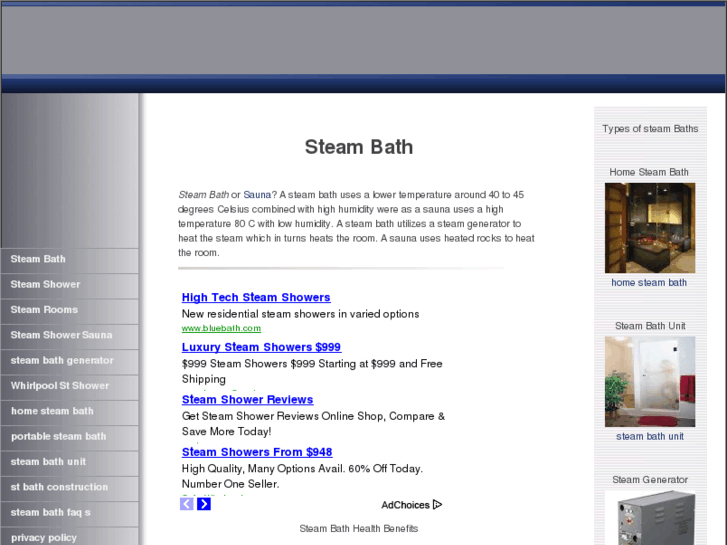 www.steam-bath.net