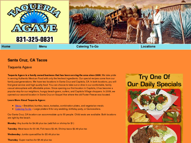 www.taqueriaagave.com