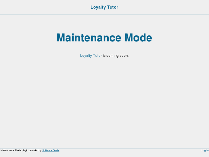 www.theloyaltytutor.com