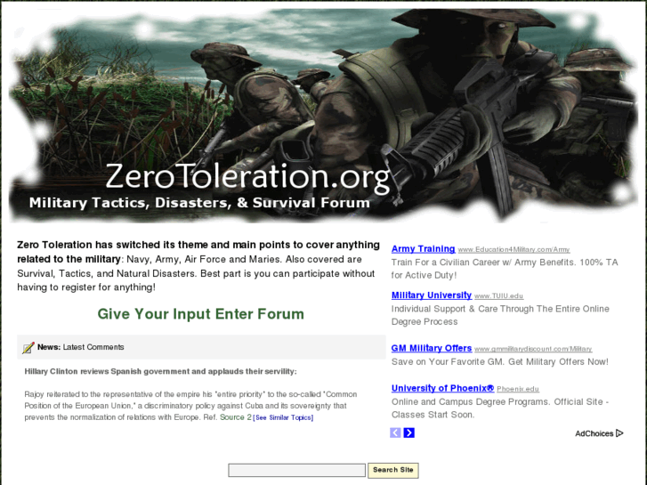 www.zerotoleration.org