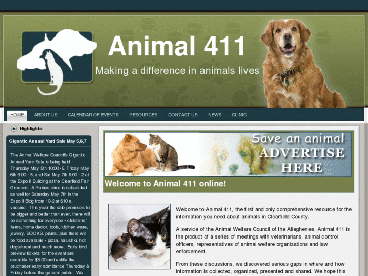 www.animal411.info