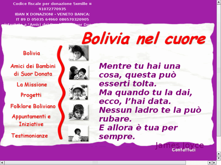 www.bolivianelcuore.org