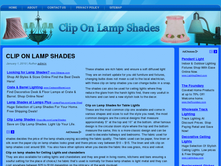 www.cliponlampshades.net