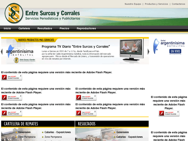 www.entresurcosycorrales.com