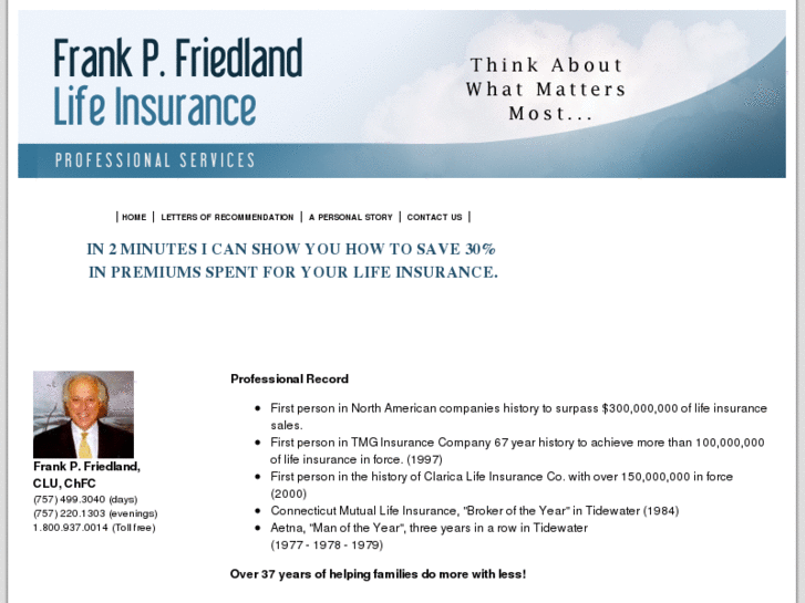 www.frankfriedland.com