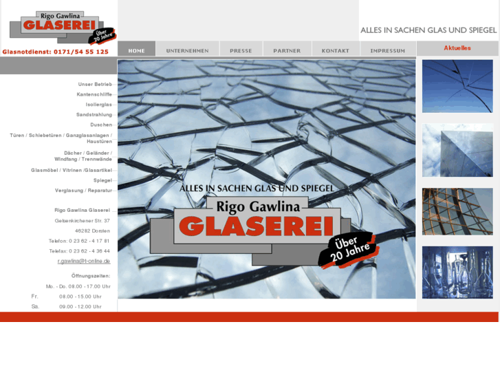 www.glas-gawlina.de