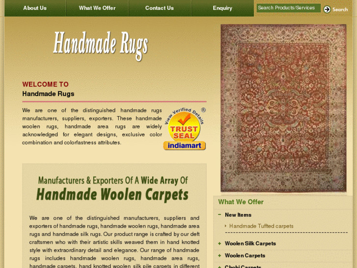 www.handmaderugsindia.com