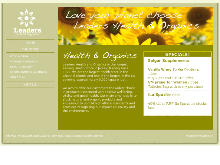 www.leadershealthandorganics.com