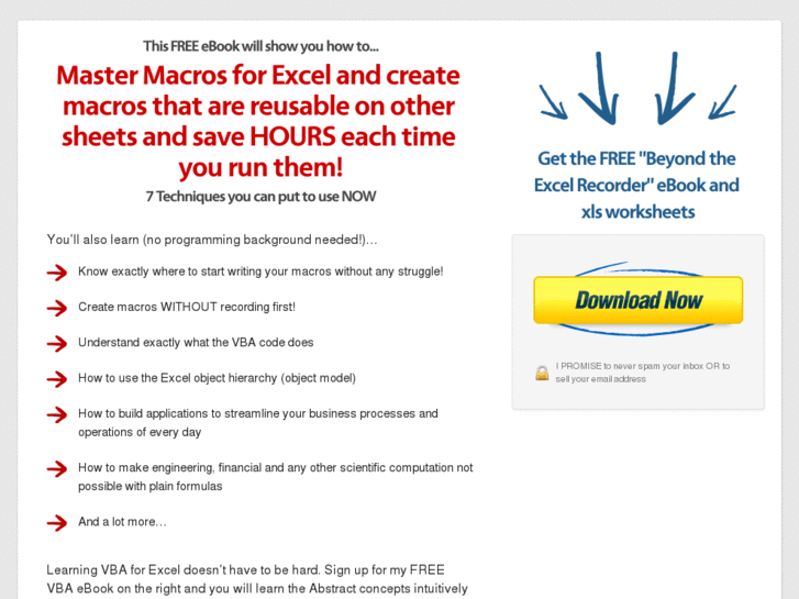 www.macrosforexcel.com
