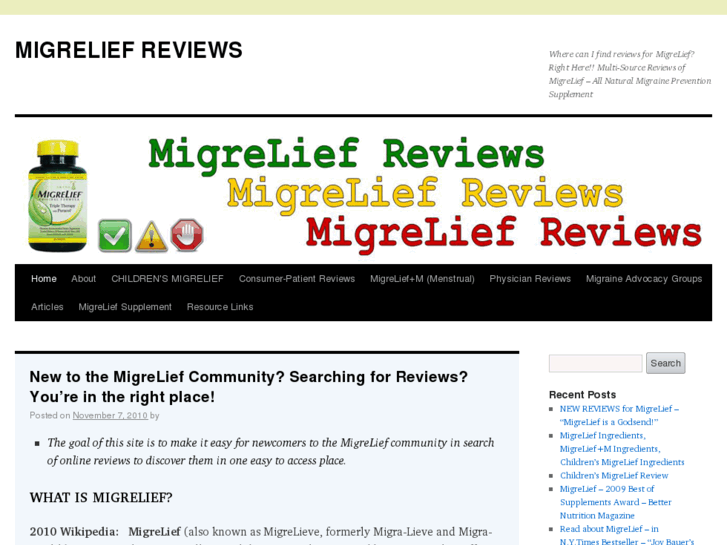 www.migreliefreviews.com